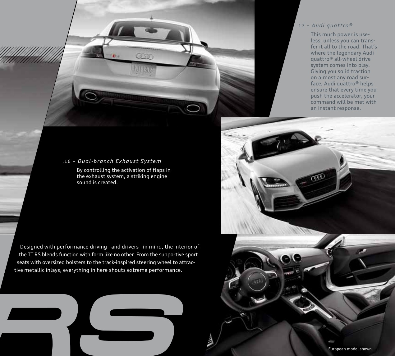 2012 Audi TT Brochure Page 4